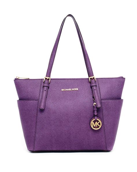 purple michael kors purse|women's purple michael kors purse.